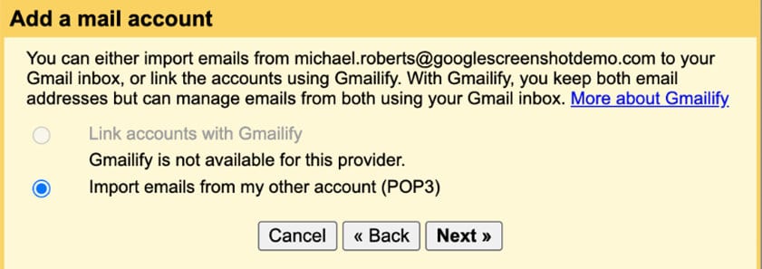 Import emails to Gmail